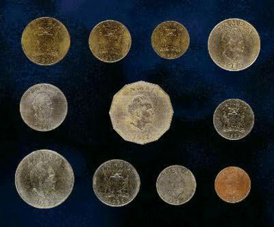 赞比亚克瓦查铸币