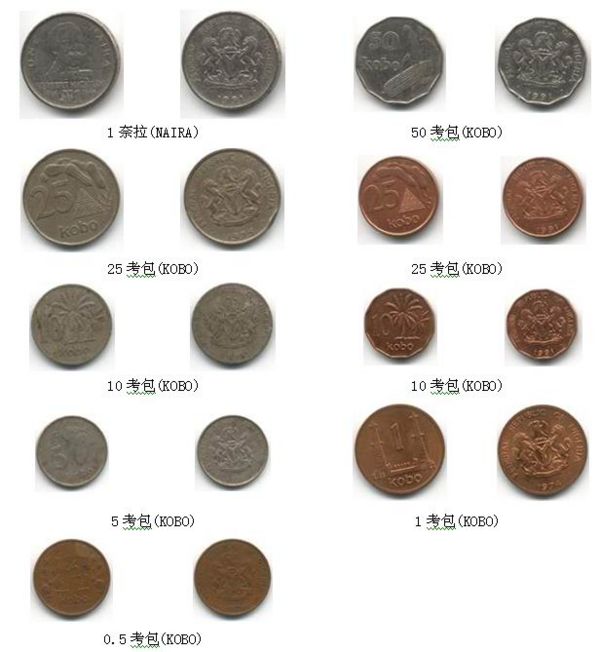 尼日利亚奈拉铸币