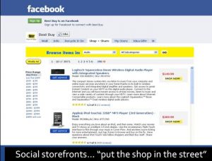 facebook电子商务