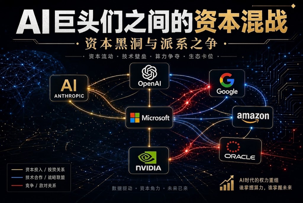 AI巨头们之间的资本混战，到底是个什么情况？