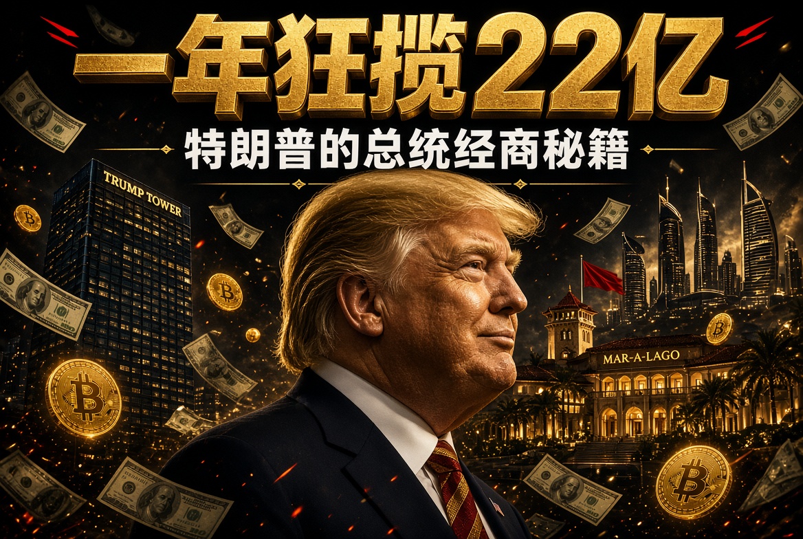 特朗普收入曝光，一年狂揽_22亿，竟然是靠……