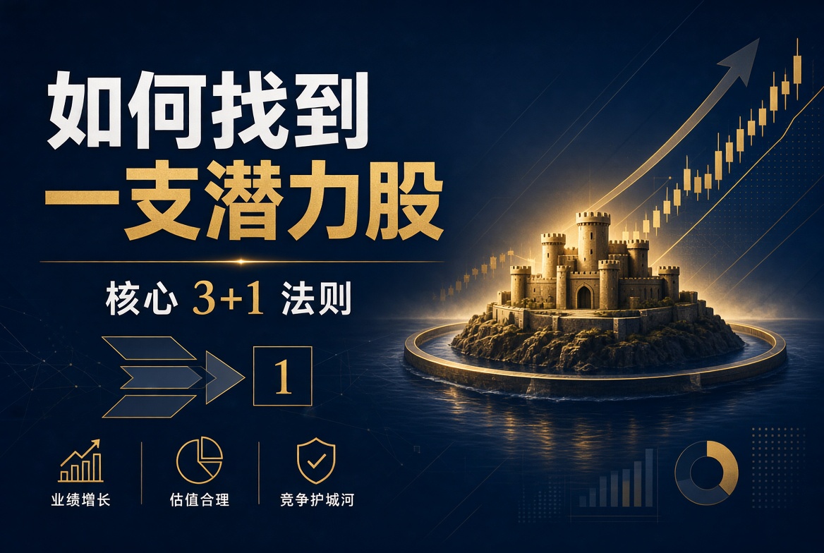 如何找到一支潜力股？_ “核心3+1”法则